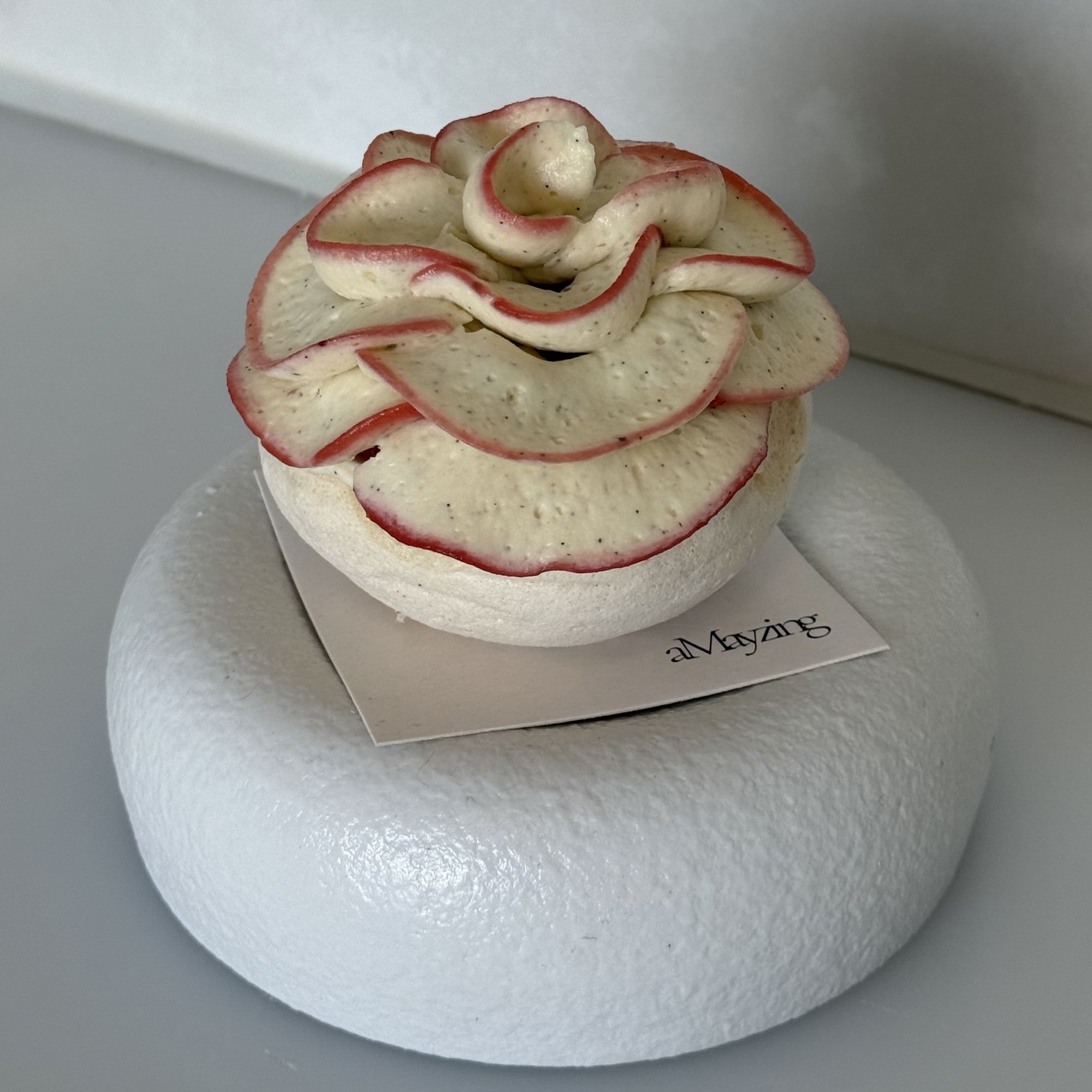 Aardbei Vanille pavlova